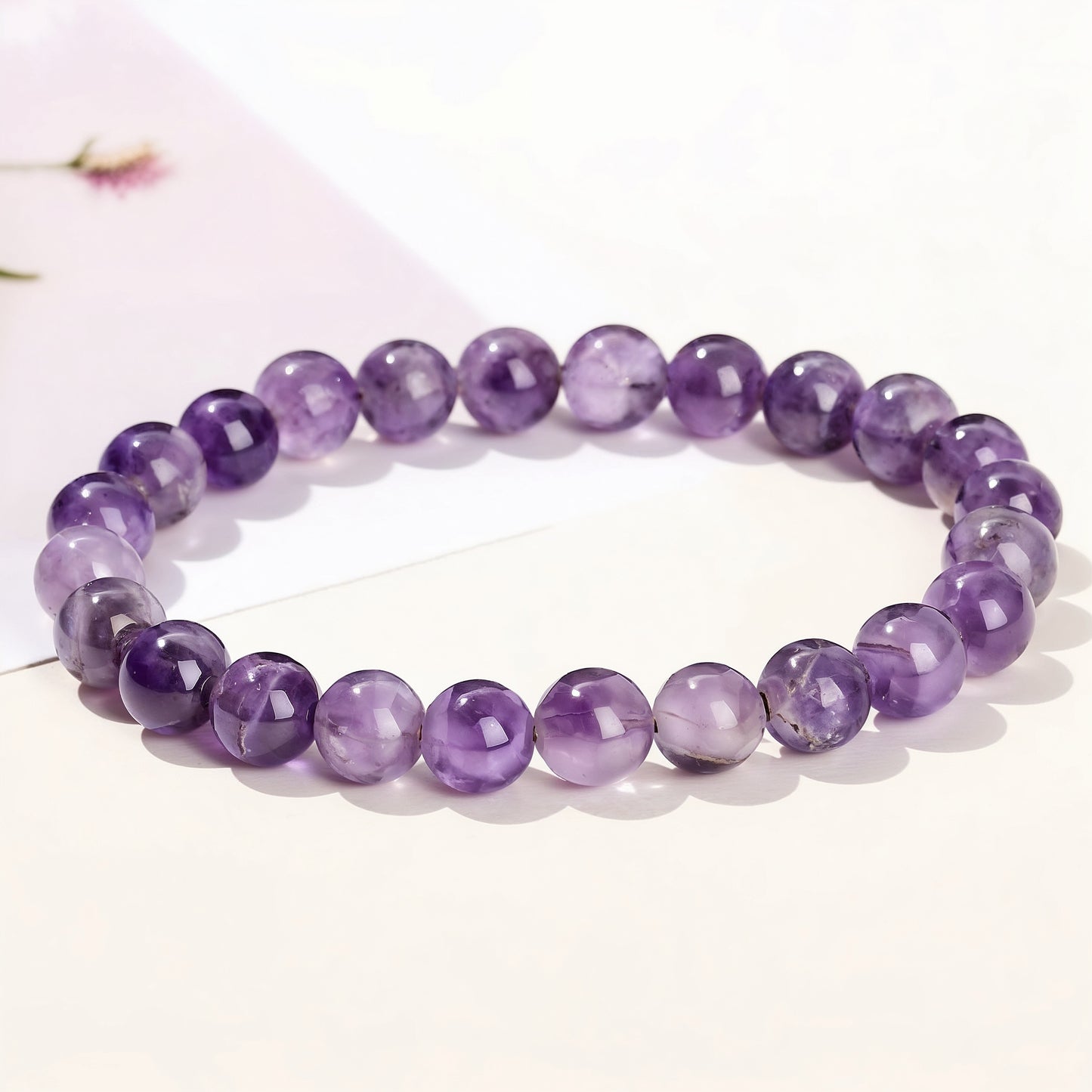 Purple Amethyst Bracelet | For Focus & Balance