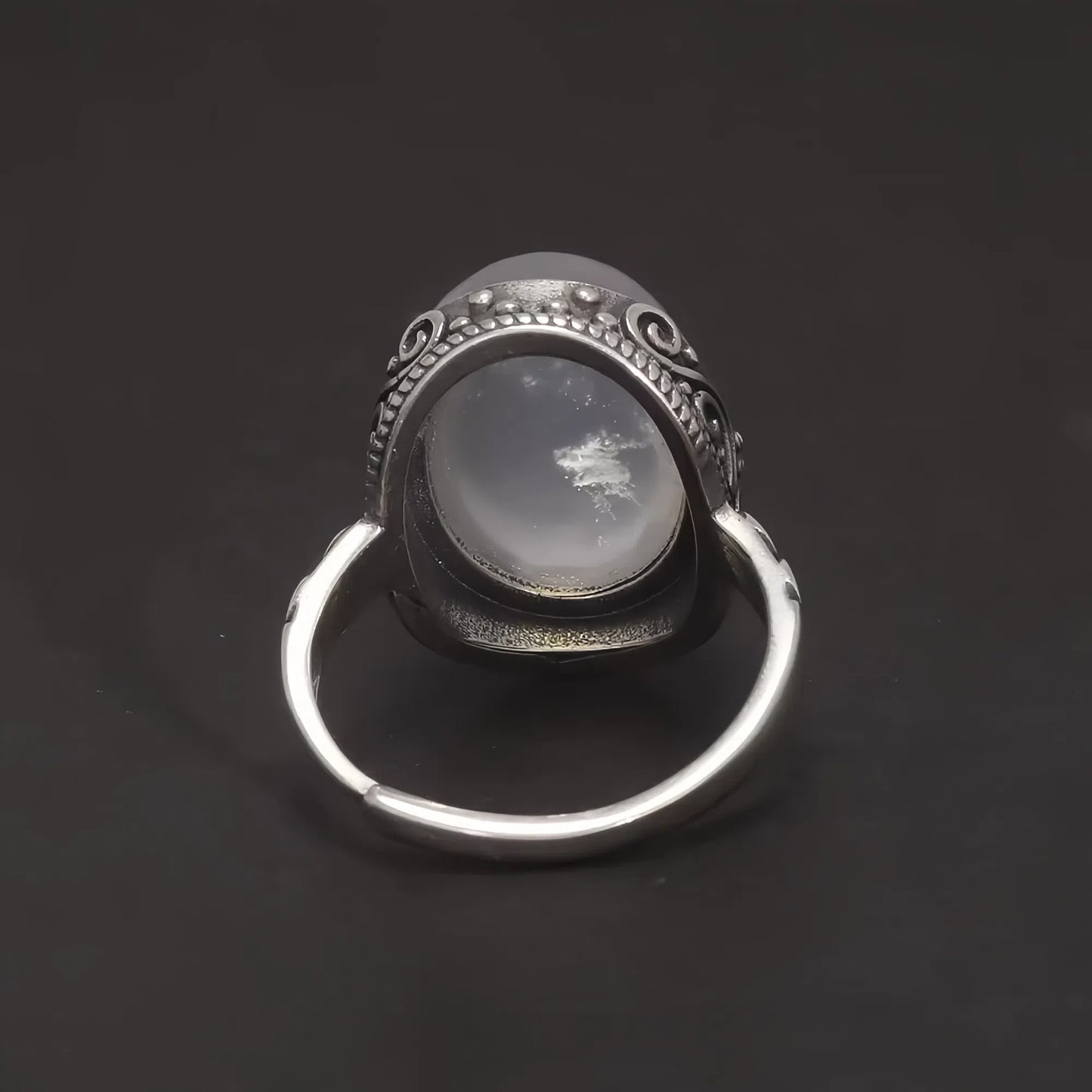 925 Sterling Silver Moonstone Ring