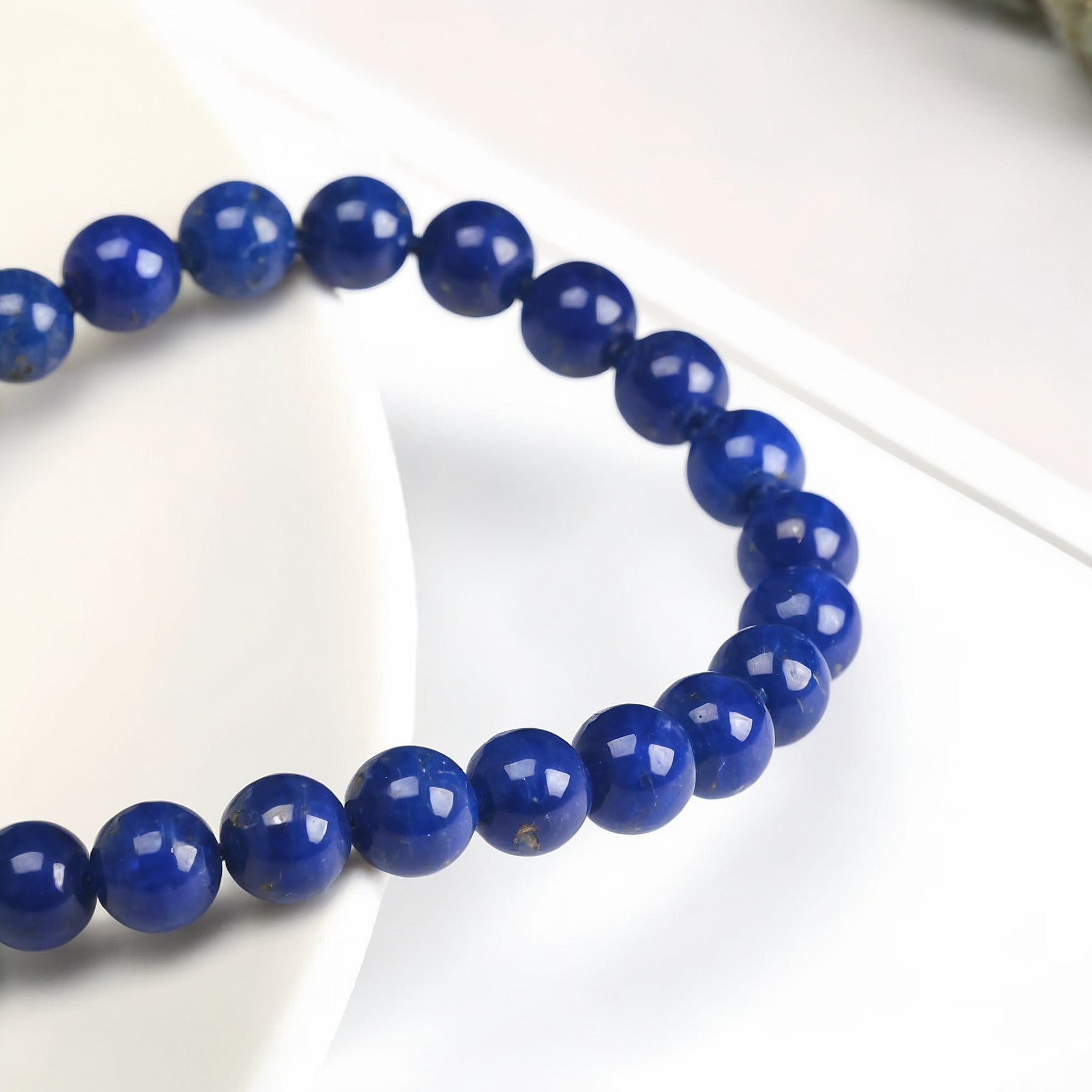 Lapis Lazuli Bead Bracelet