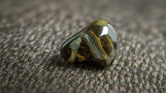 Tiger's eye stone with a natural shimmer