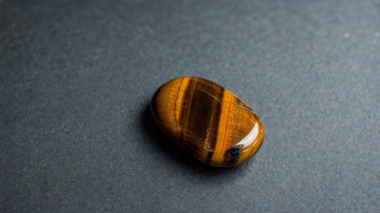 Tiger's eye stone with a natural shimmer