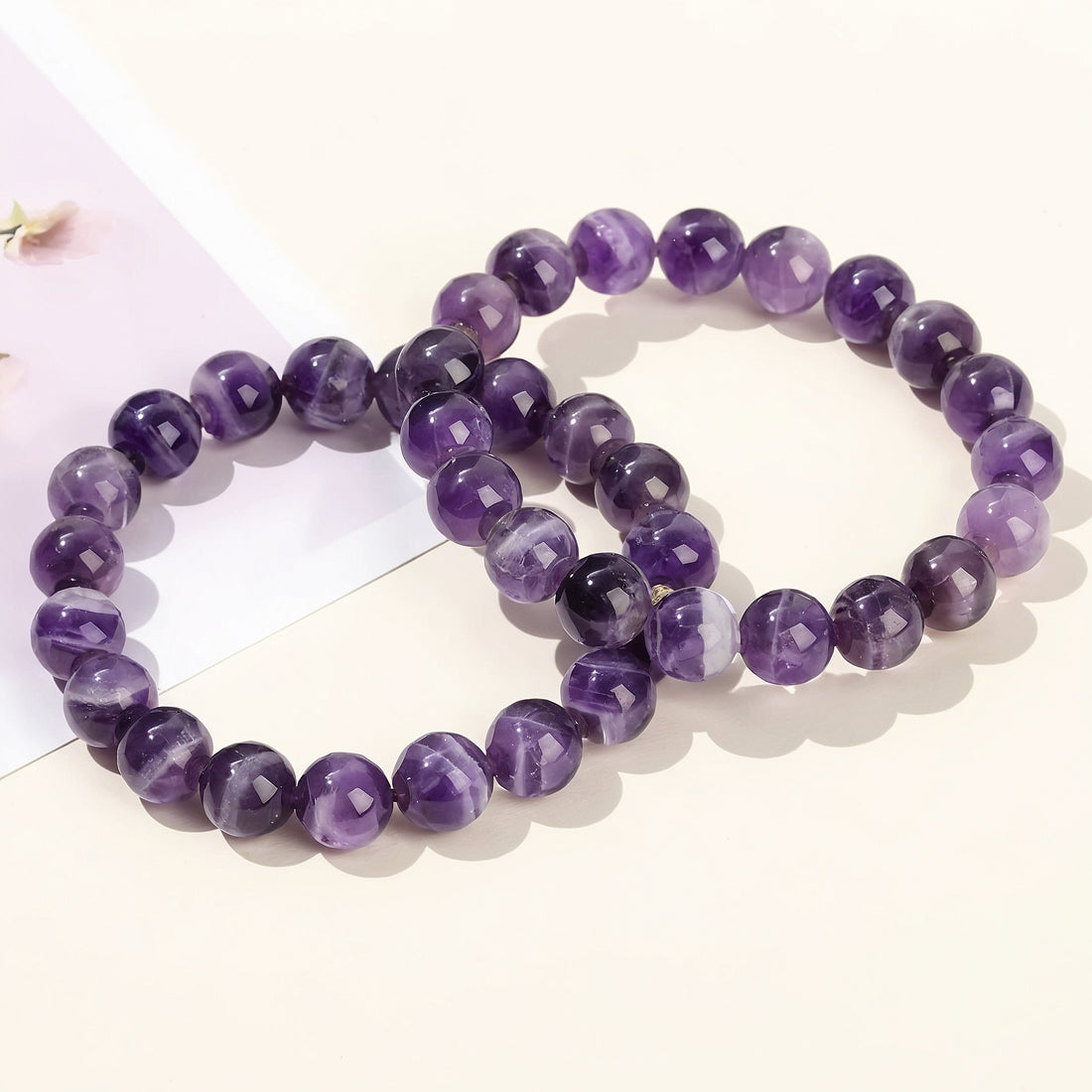 Purple Amethyst Bracelet | For Focus & Balance