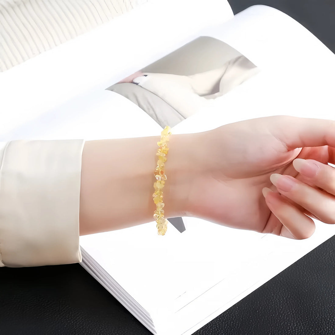 Citrine Gravel Bracelet